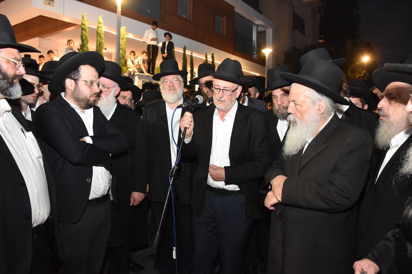 הלווית הקדוש הרב אלטר ישראל הכהן מצנר הי"ד