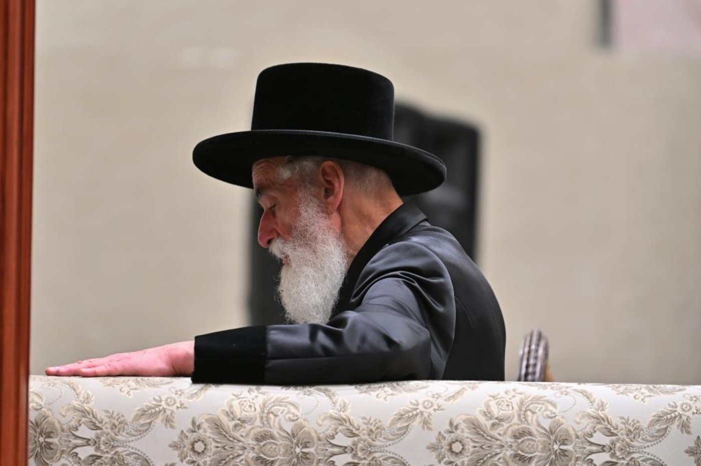 מעמד קבלת פנים להאדמו"ר מויזניץ
