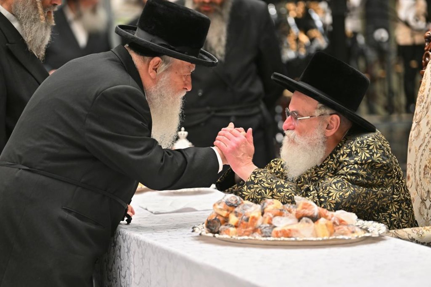 מעמד קבלת פנים להאדמו"ר מויזניץ
