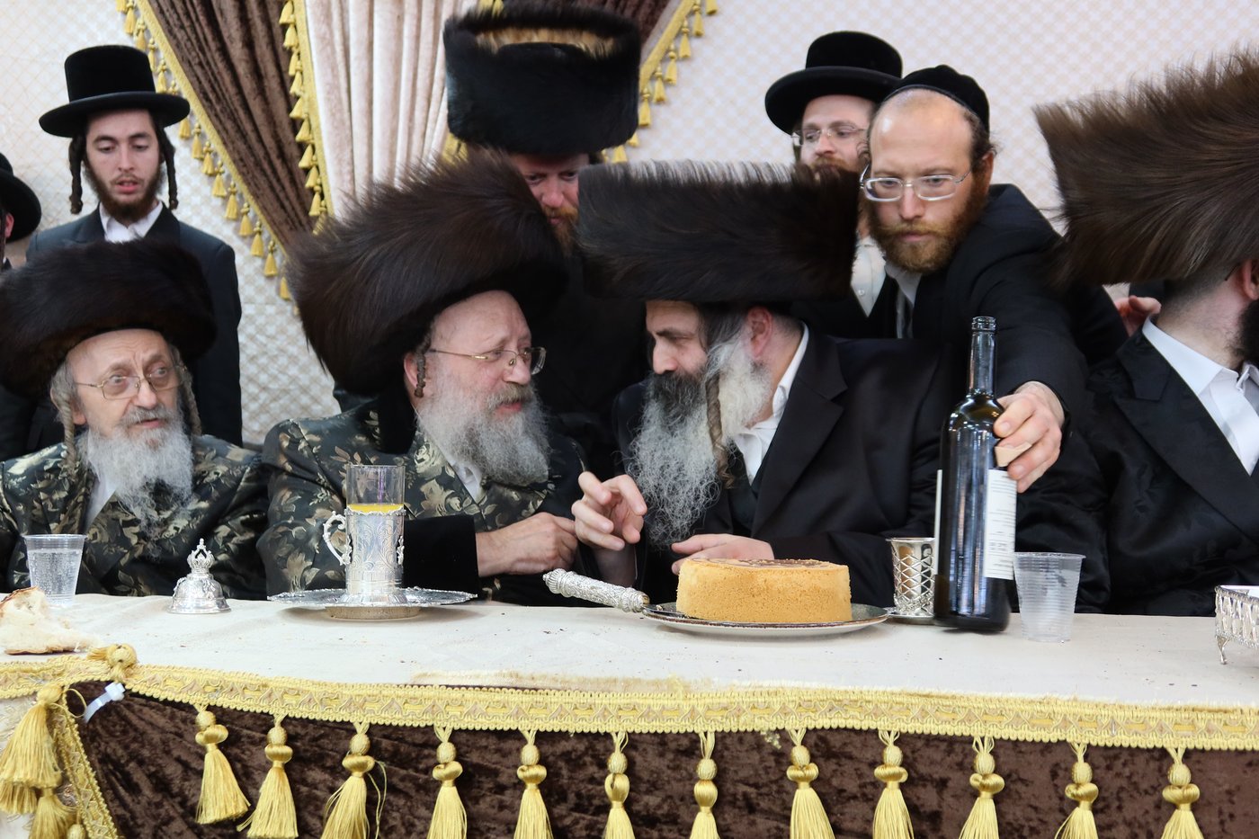 שמחת נישואי נכד האדמו"ר מנאדבורנה באניא