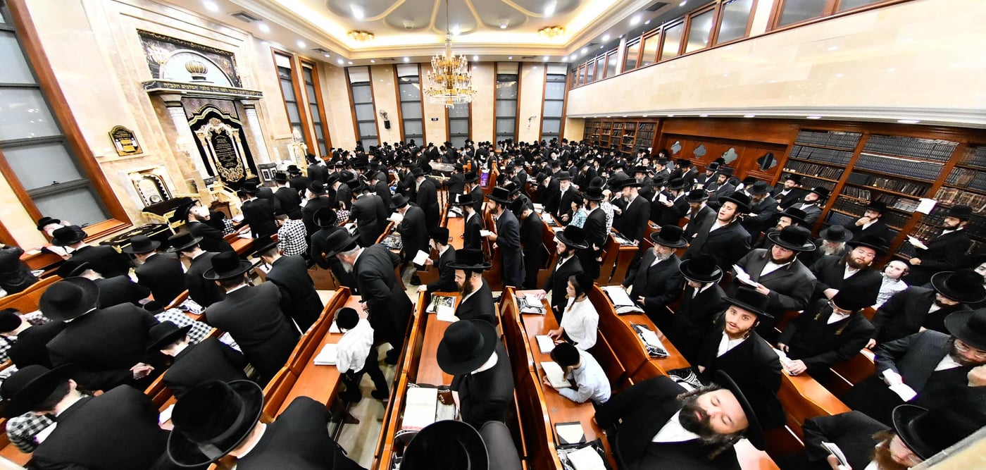 סליחות ראשונות בחצה"ק שבט הלוי