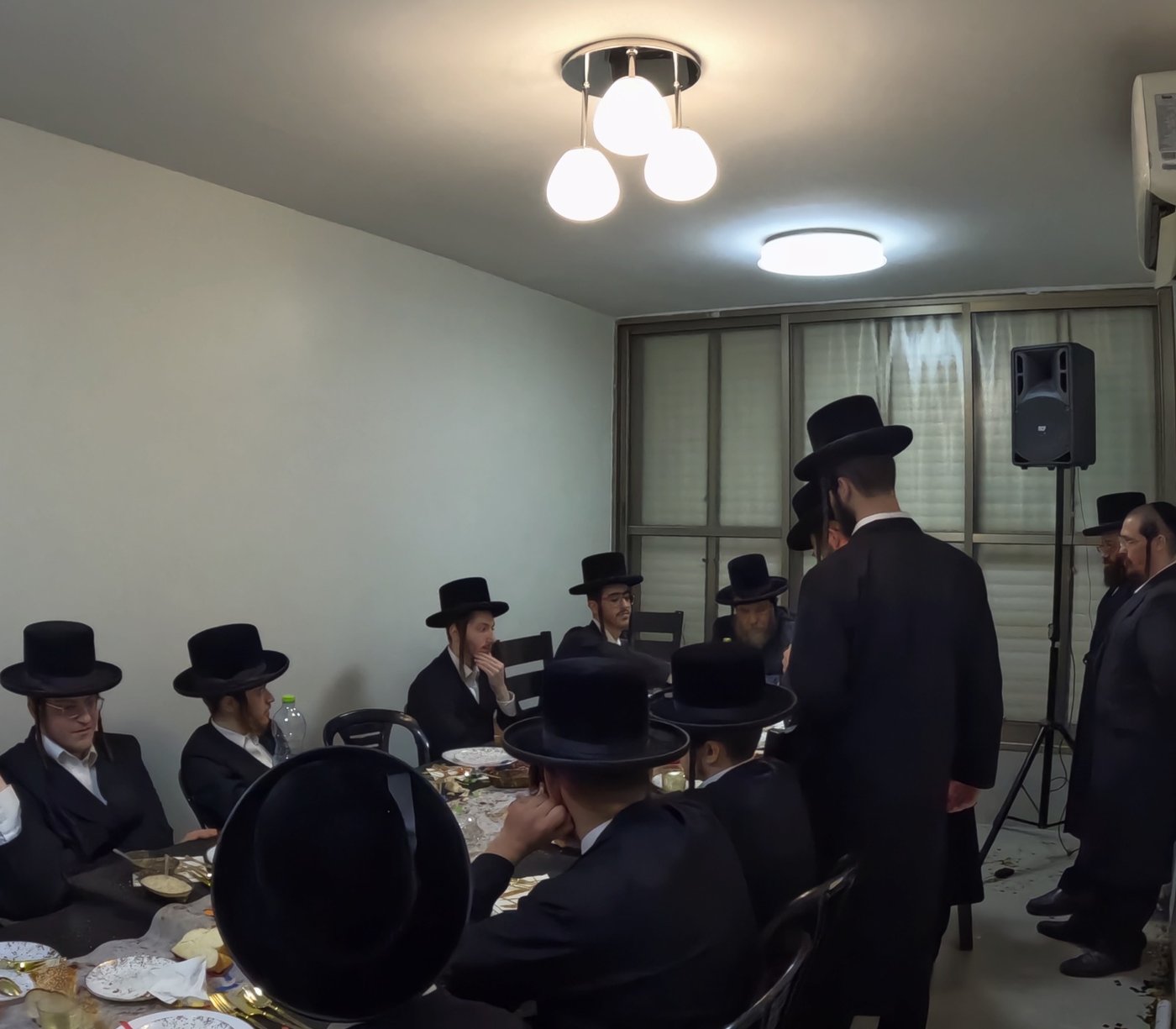 הרה"צ רבי יעקב מרדכי הגר בסיום מסכת