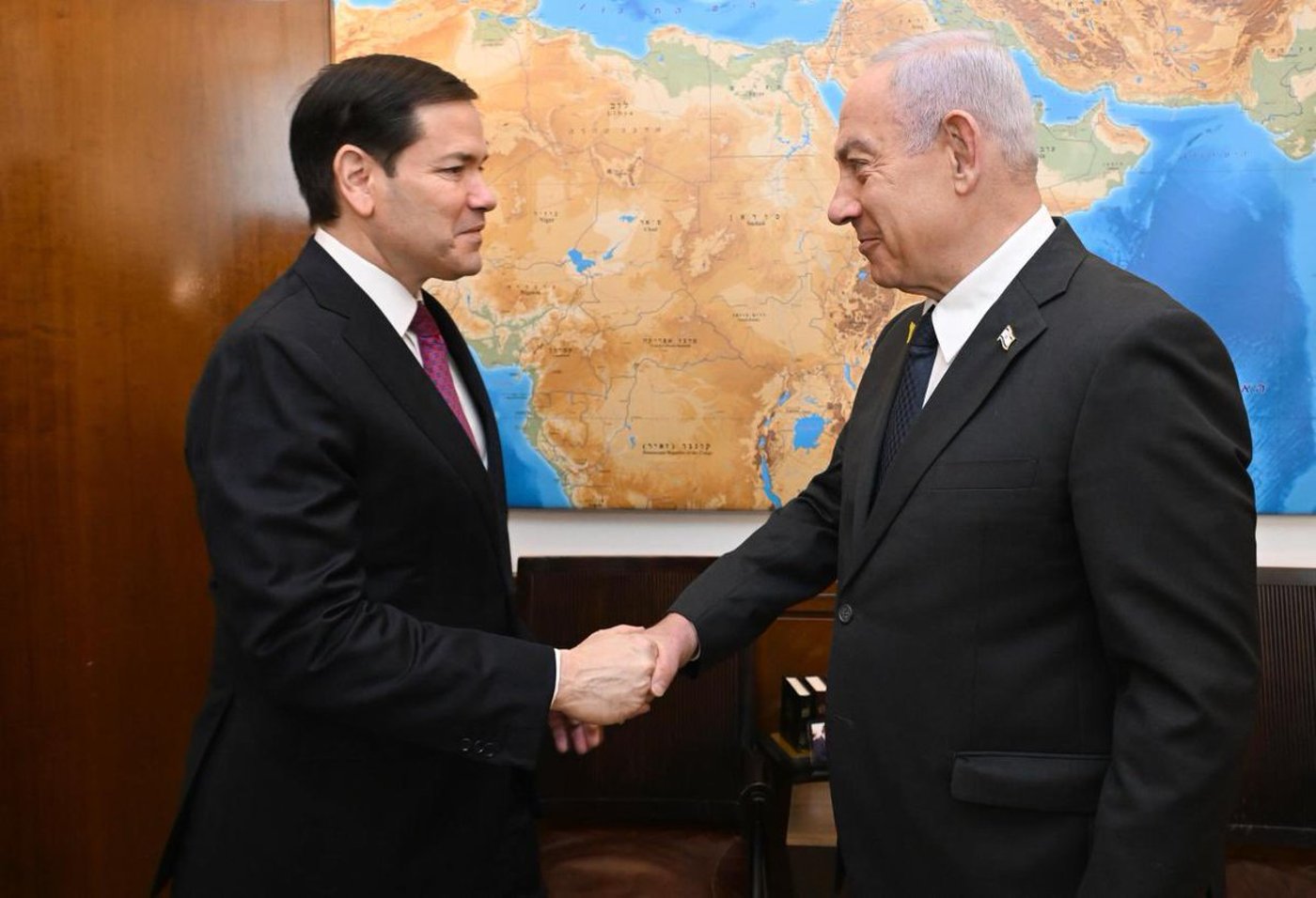 מרקו רוביו ונתניהו
