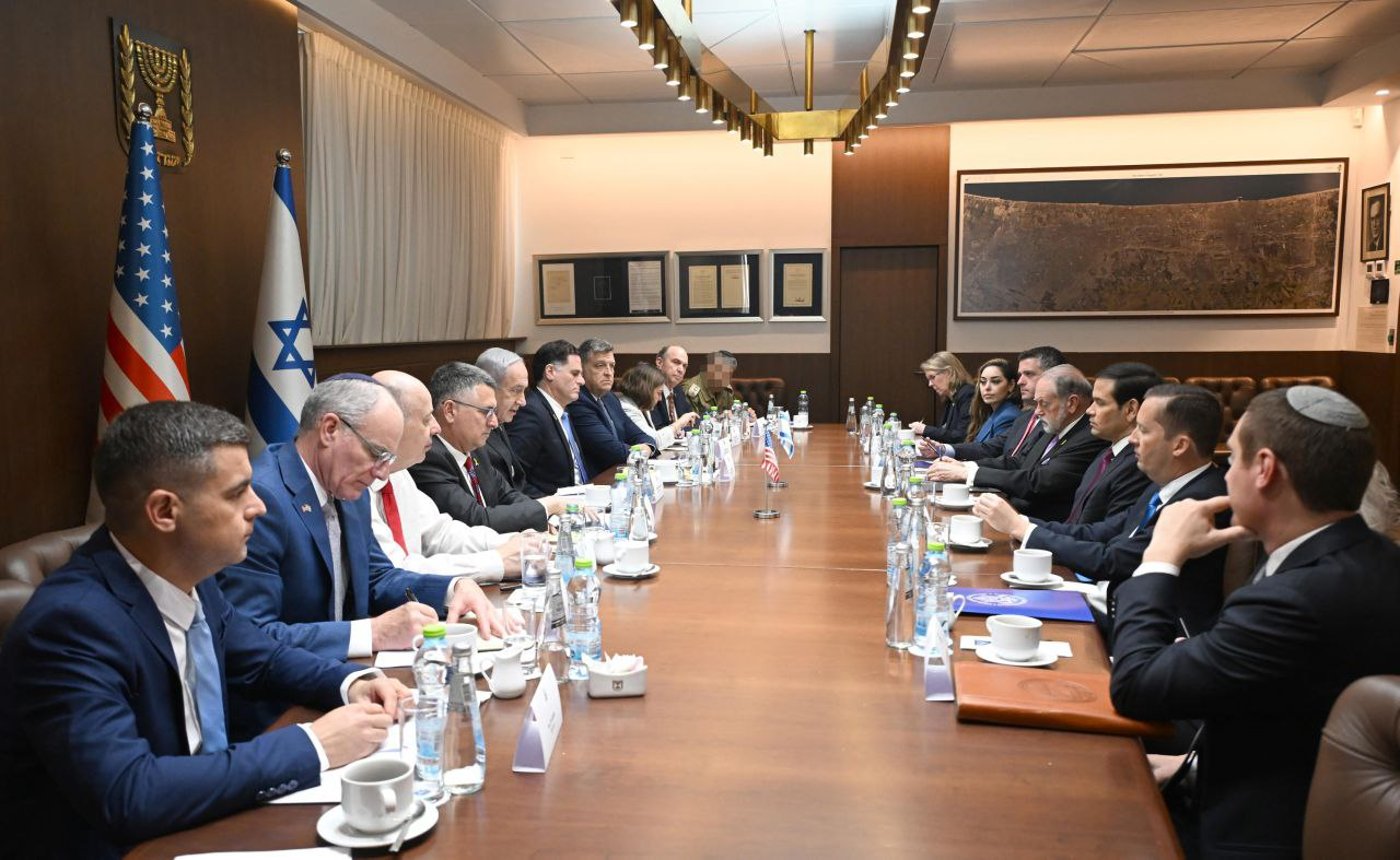 הפגישה המורחבת עם נתניהו וצוותו