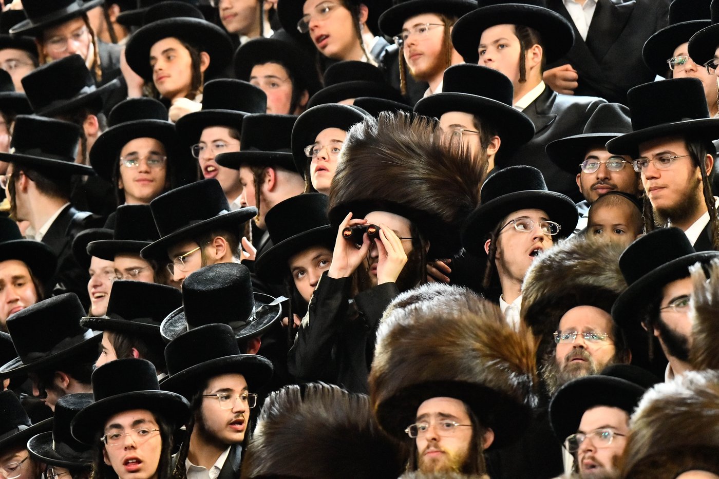 שמחת בר המצווה לנכד האדמו"ר מבעלזא