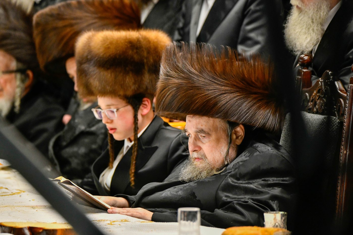 שמחת בר המצווה לנכד האדמו"ר מבעלזא