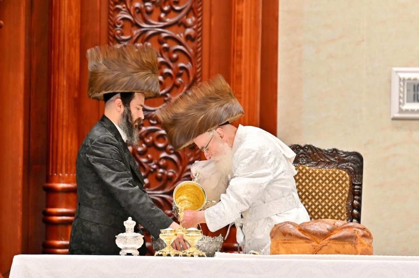 ערב ומוצאי ר"ה בחצה"ק ויזניץ