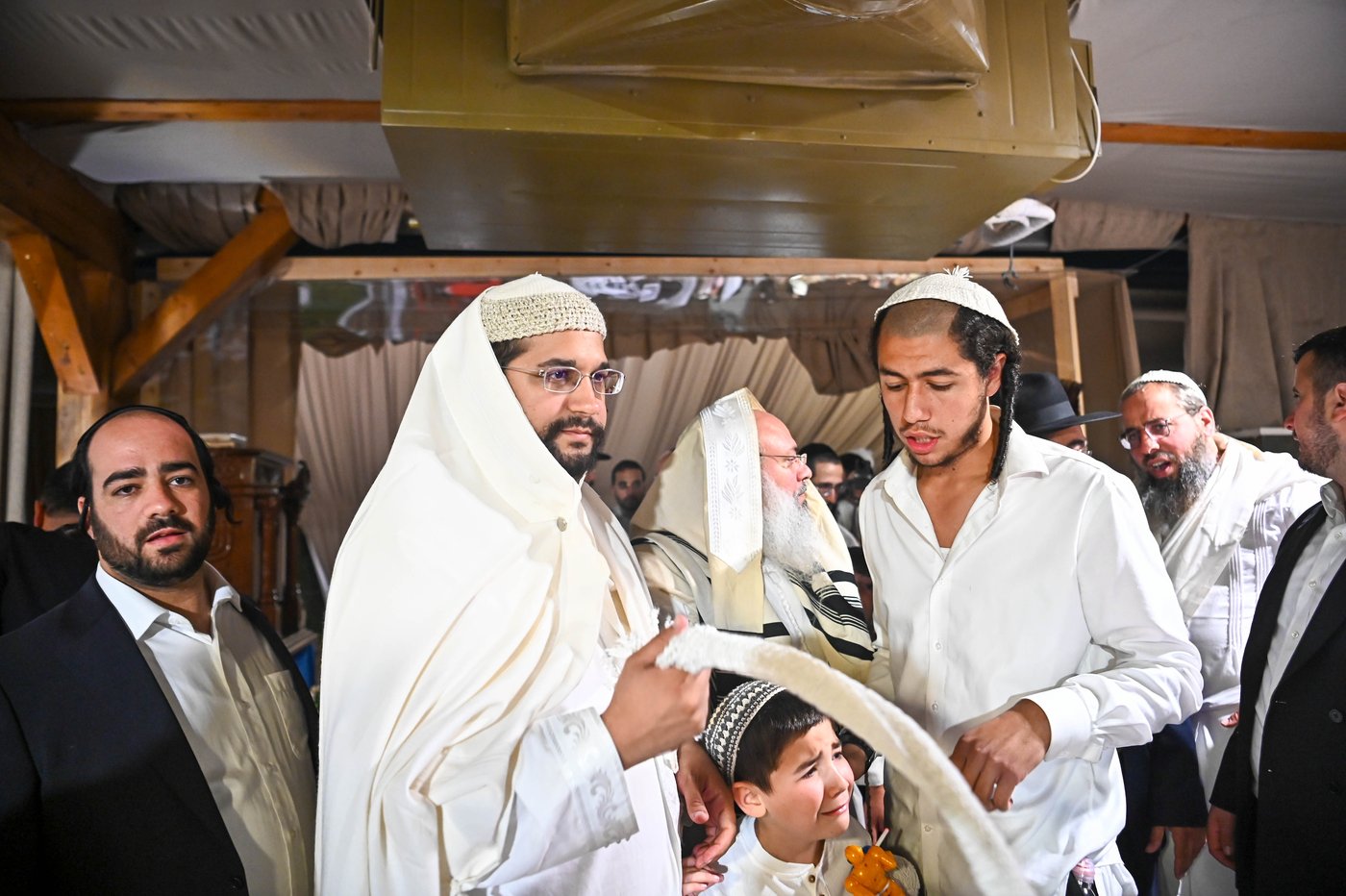 מוצאי ראש השנה אצל הגאון הינוקא