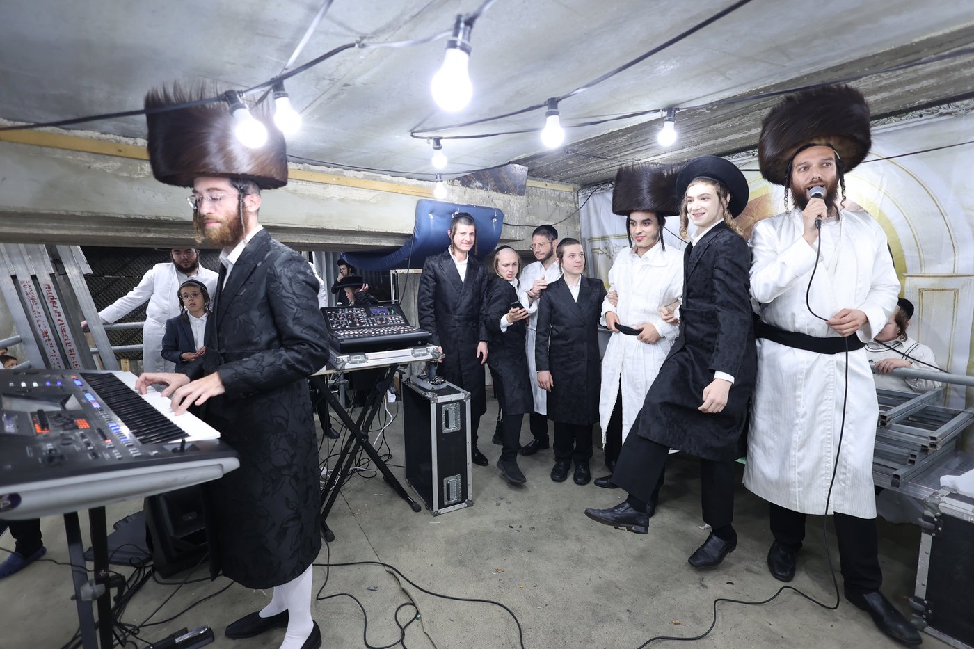 מוצאי ראש השנה אצל הגרי"מ מורגנשטרן
