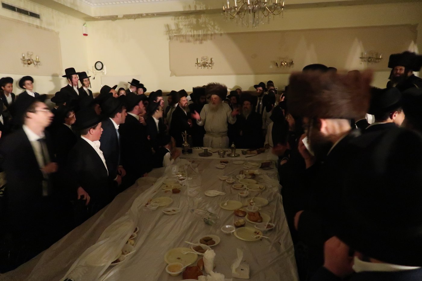 הרבי המשפיע ממבקשי אמונה בשבת בברכפלד