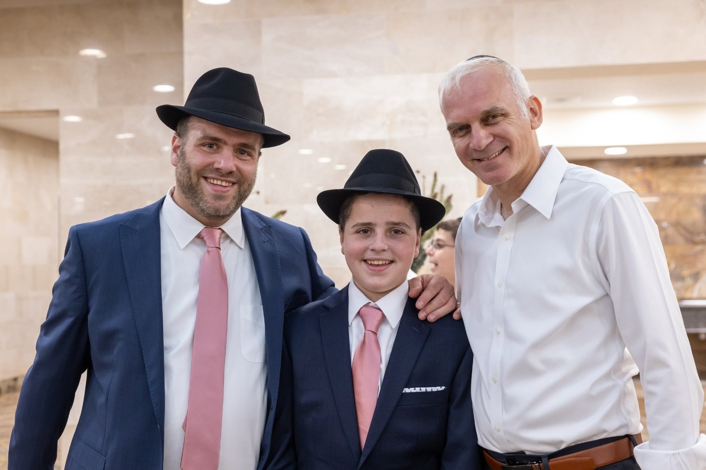 בר מצווה לבנו של משה רוזנגרטן