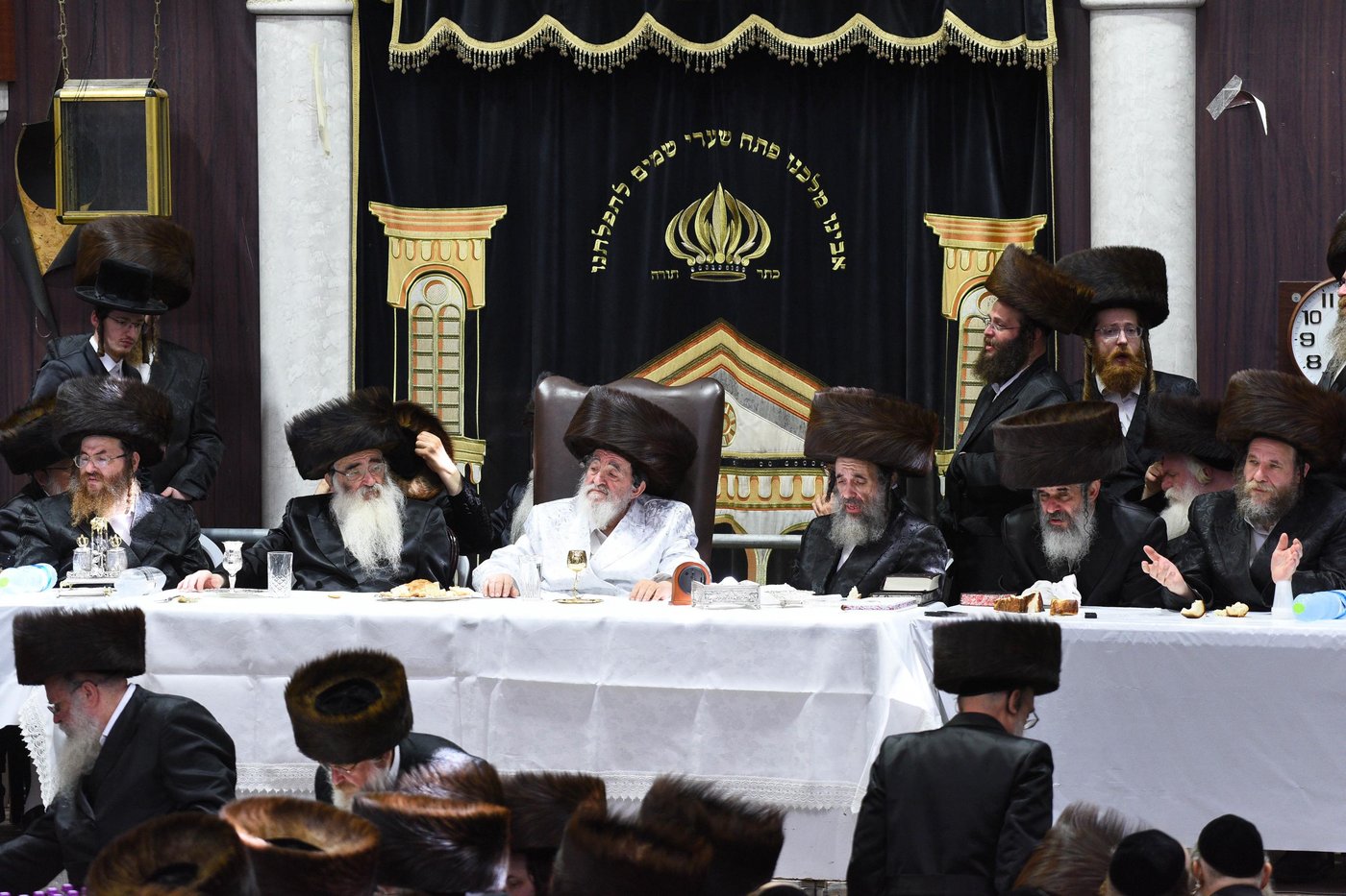 ערב יום כיפור אצל האדמו"ר מויז'ניץ