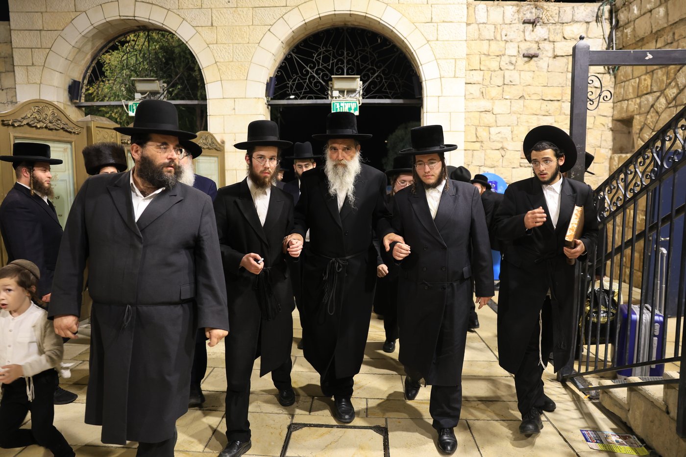 האדמו"ר מאשלג באתרא קדישא מירון