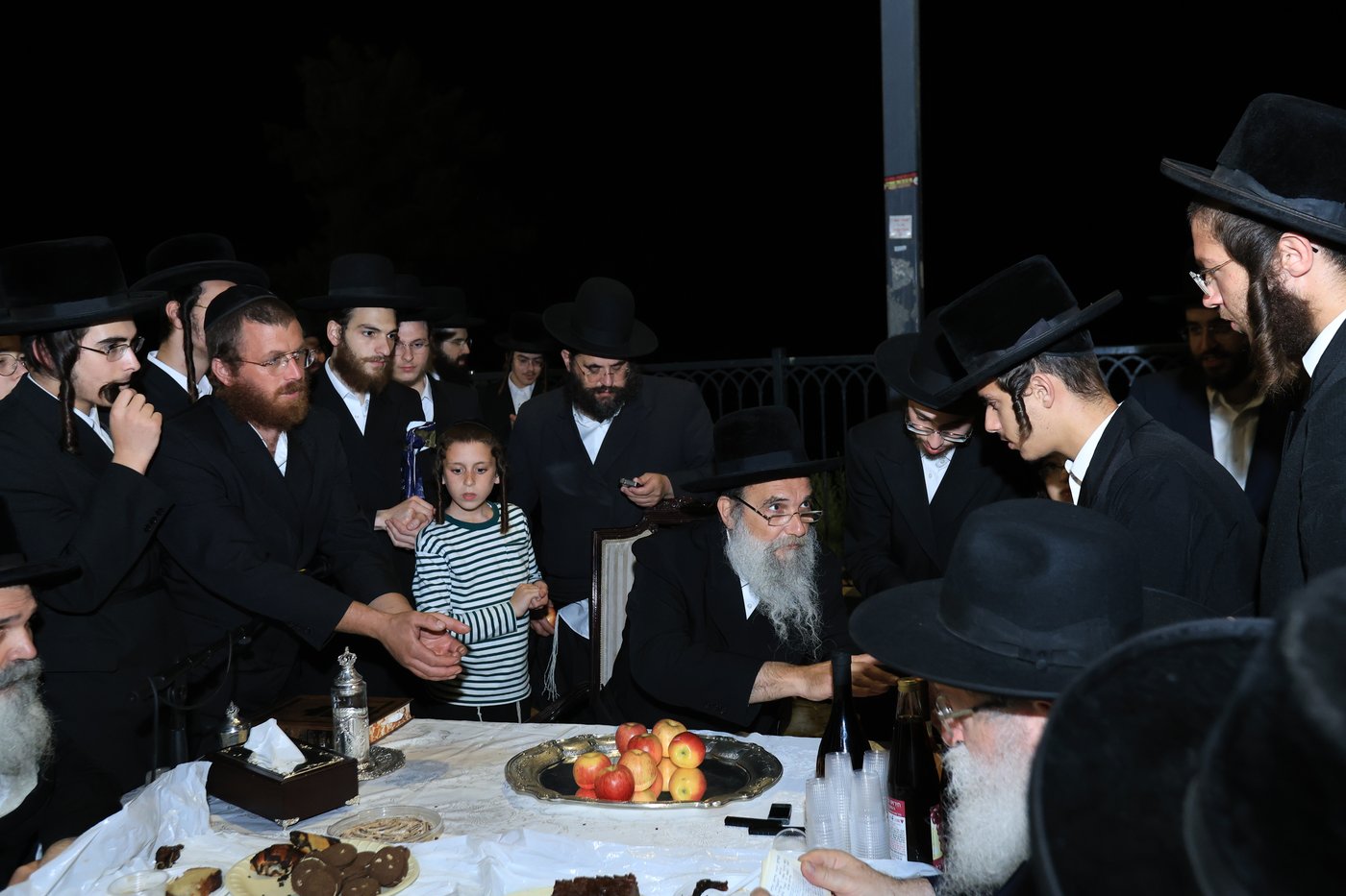האדמו"ר מאשלג באתרא קדישא מירון