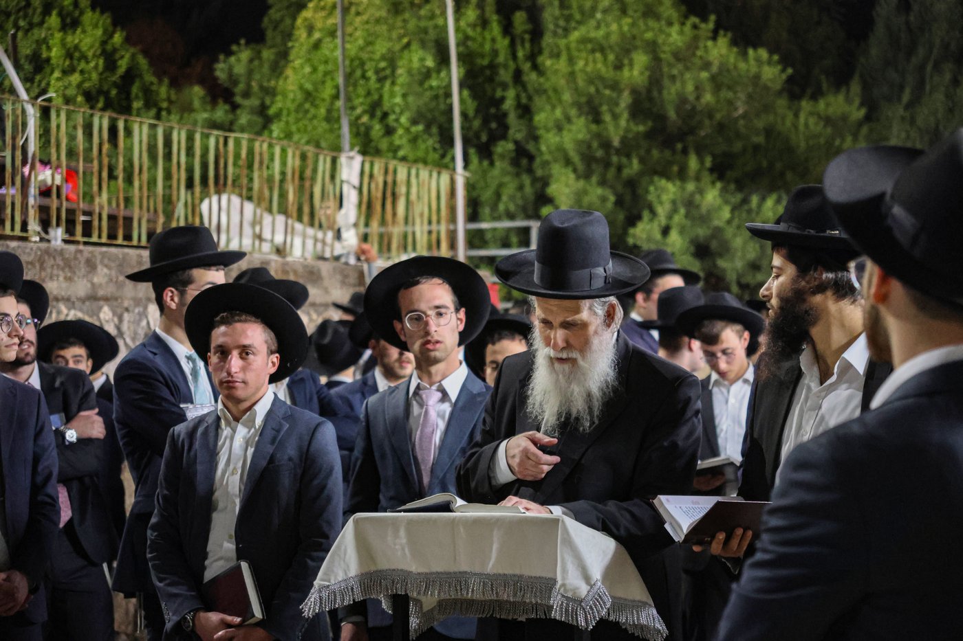 ערב ומוצאי יום כיפור בישיבת רנה של תורה בכרמיאל