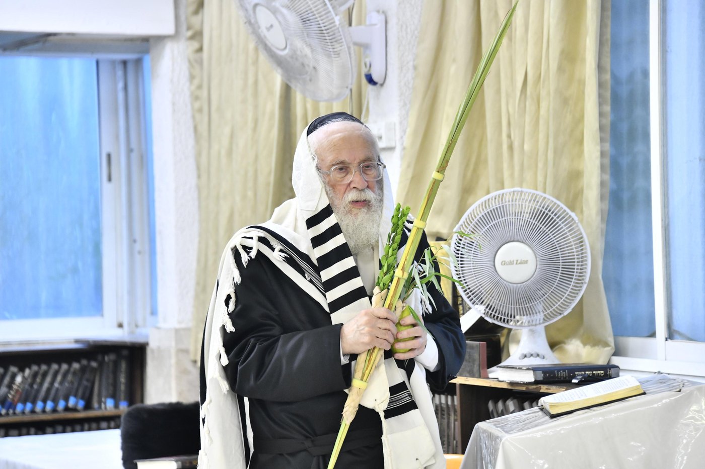 הגאון רבי יהודה סילמן בנטילת לולב