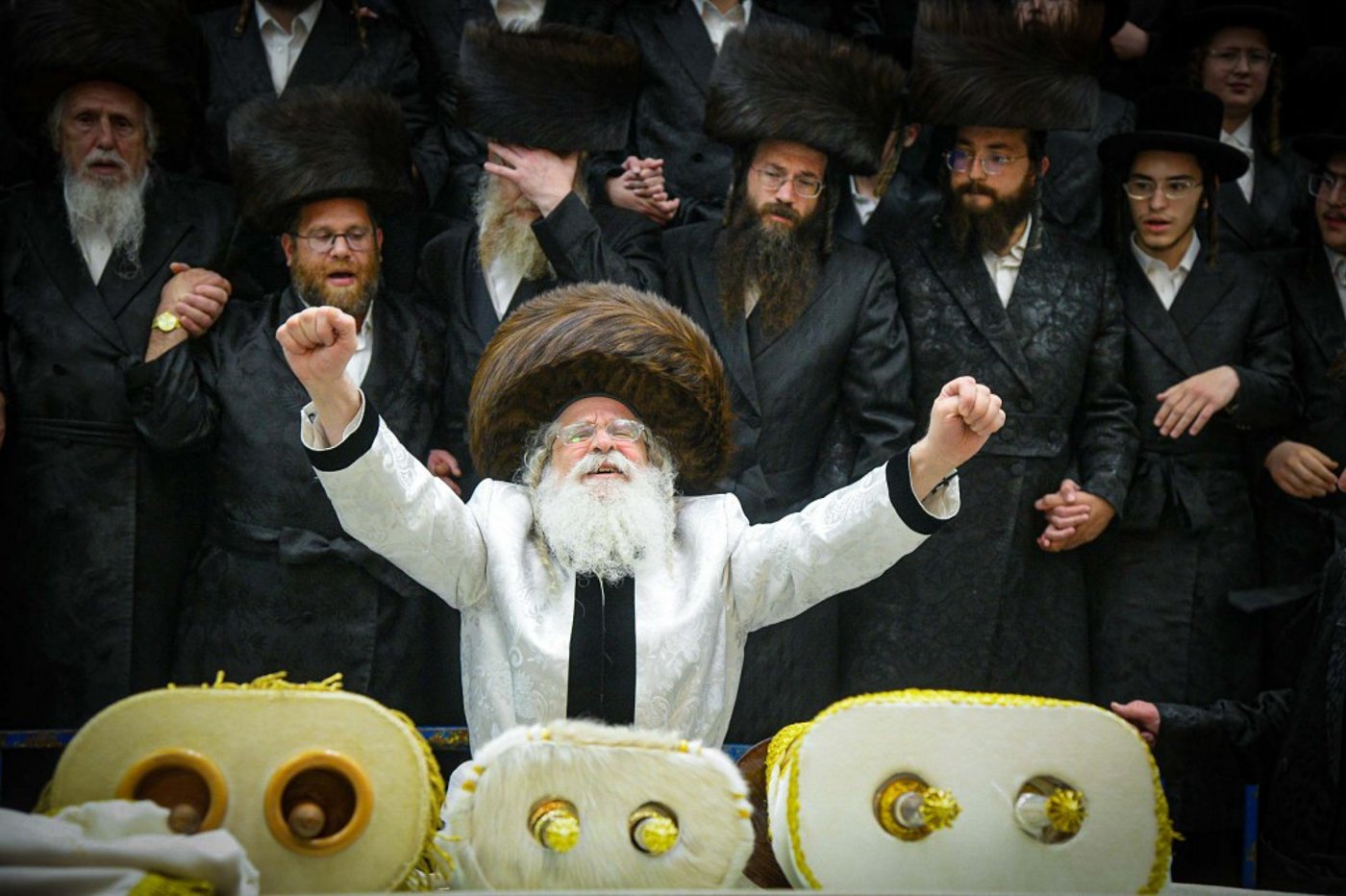 סוכות - הושענא רבה - שמחת תורה, בחצה"ק נדבורנה ירושלים
