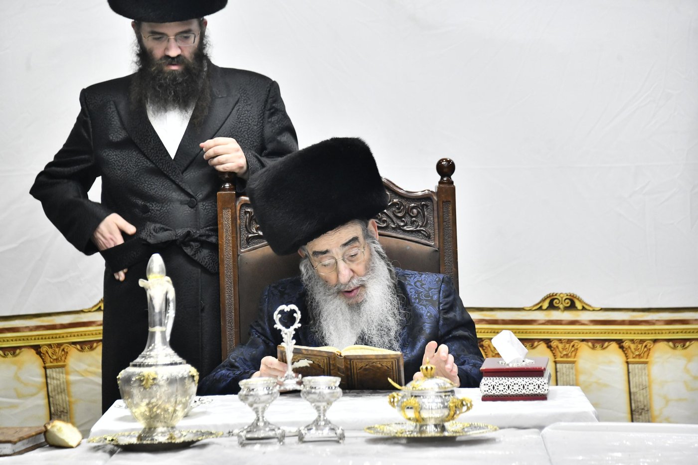 חג הסוכות בחצה"ק אלכסנדר