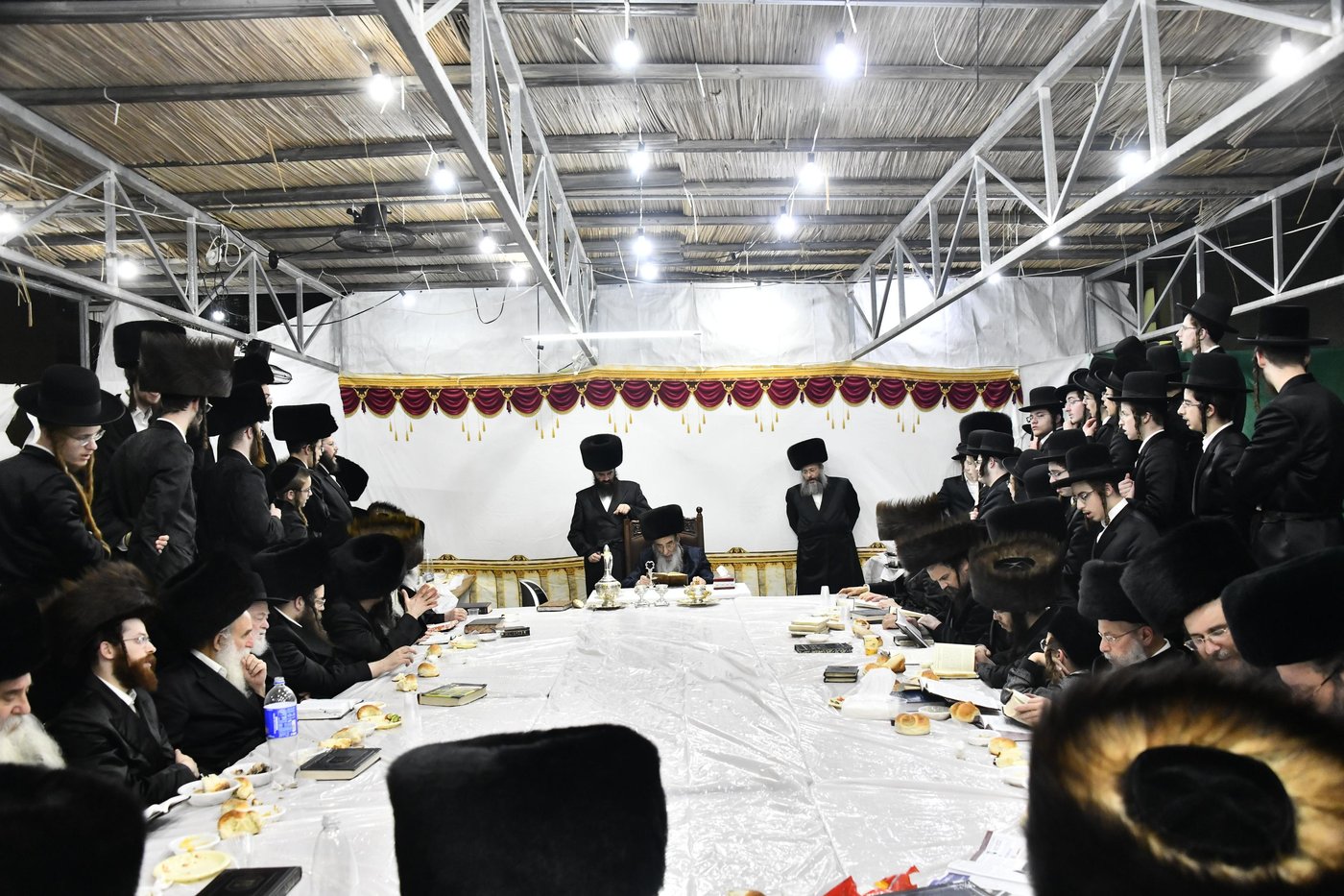 חג הסוכות בחצה"ק אלכסנדר