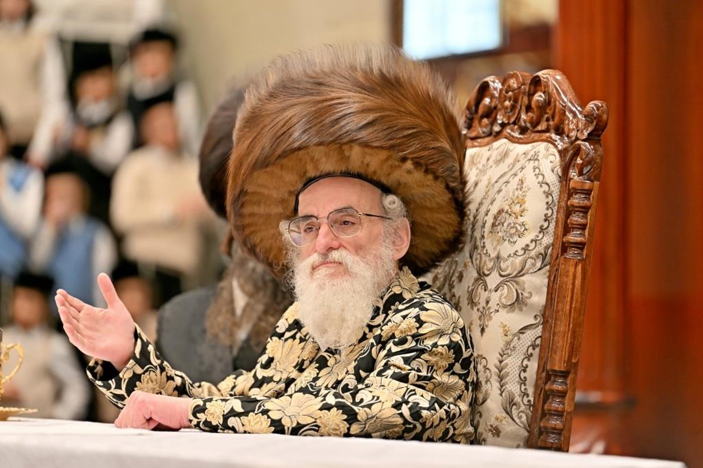 חג הסוכות בחצה"ק ויזניץ