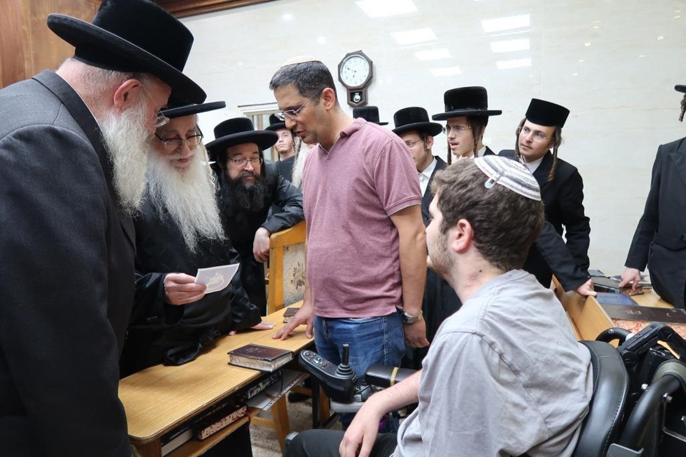 החייל אצל האדמו"ר מצאנז