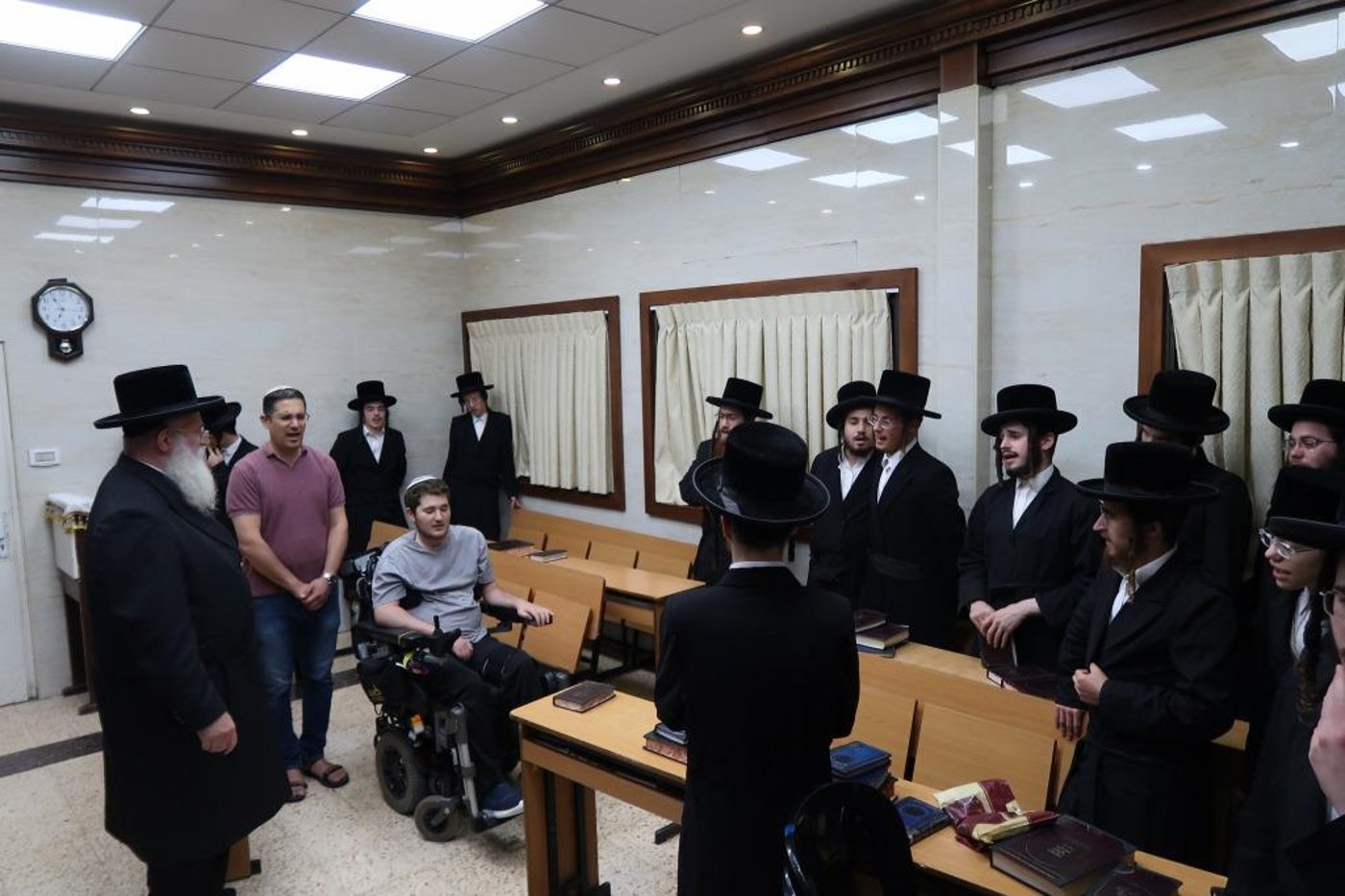 החייל אצל האדמו"ר מצאנז