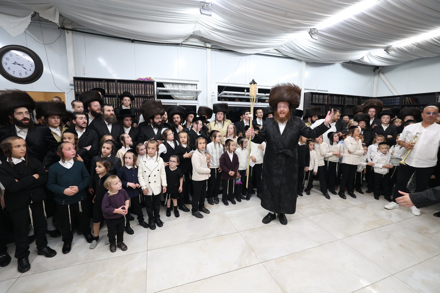 סוכות בחצר ספינקא בית שמש