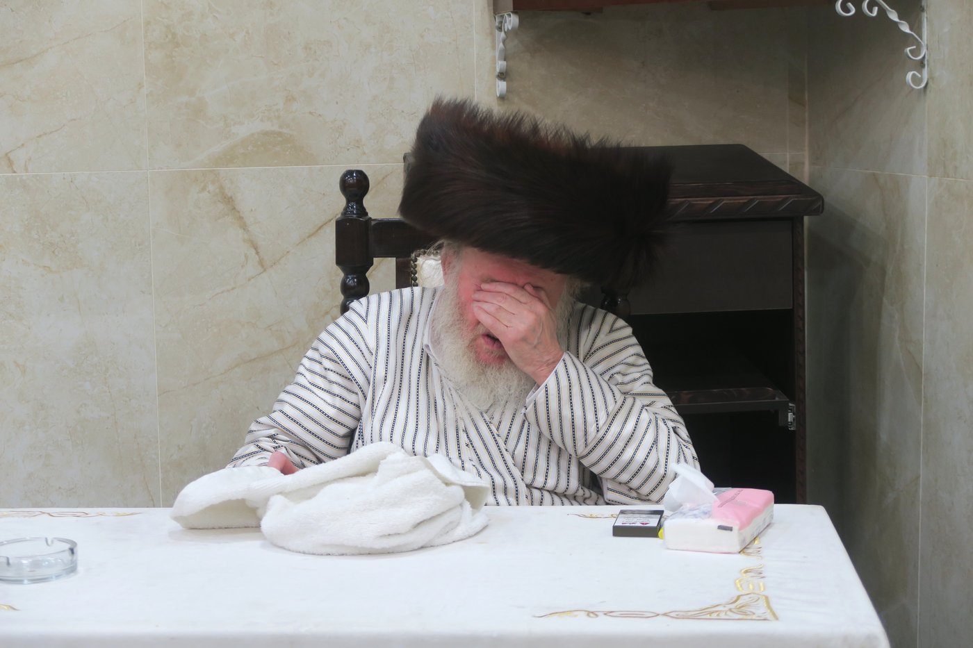 שמחת בית השואבה אצל האדמו"ר המהרי"ד מלעלוב
