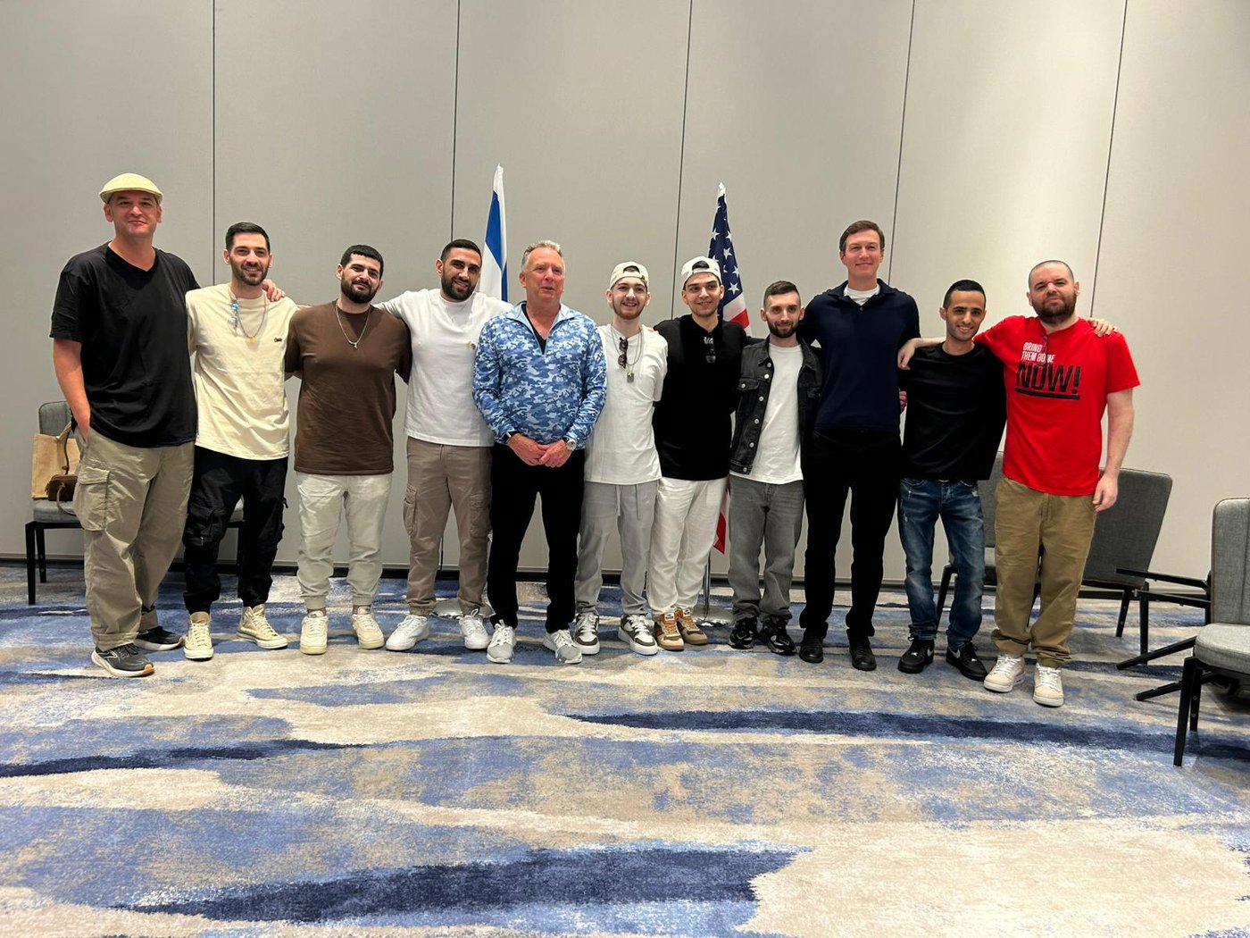 שורדי שבי נפגשו עם וויטקוף וקושנר: "לא לוותר עד שיוחזרו כל החטופים" 