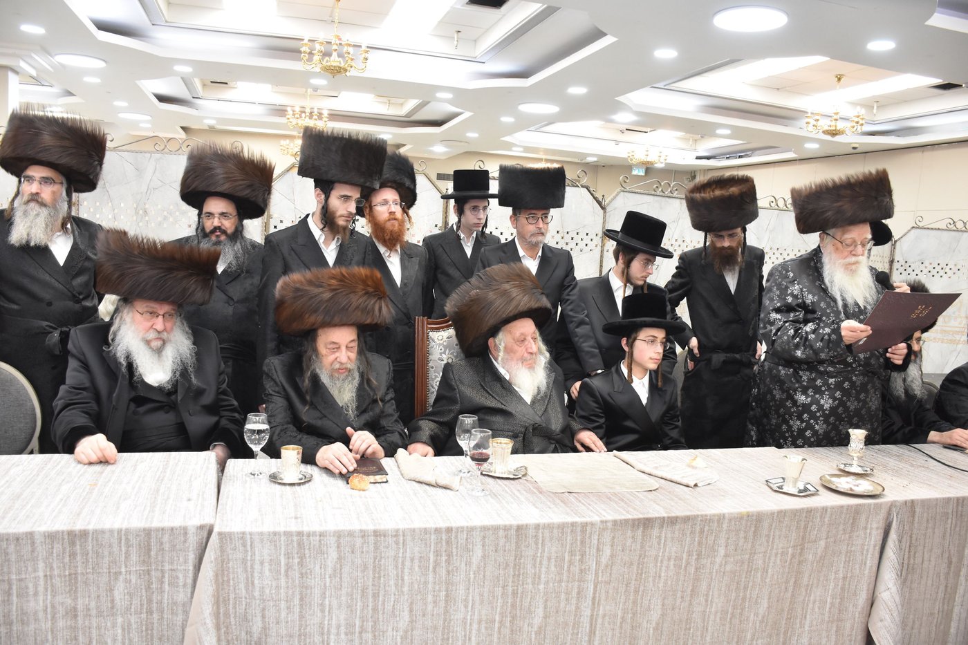 שמחת התנאים בחצרות נדבורנה - נאראל - זוועהיל - שאץ ויזניץ