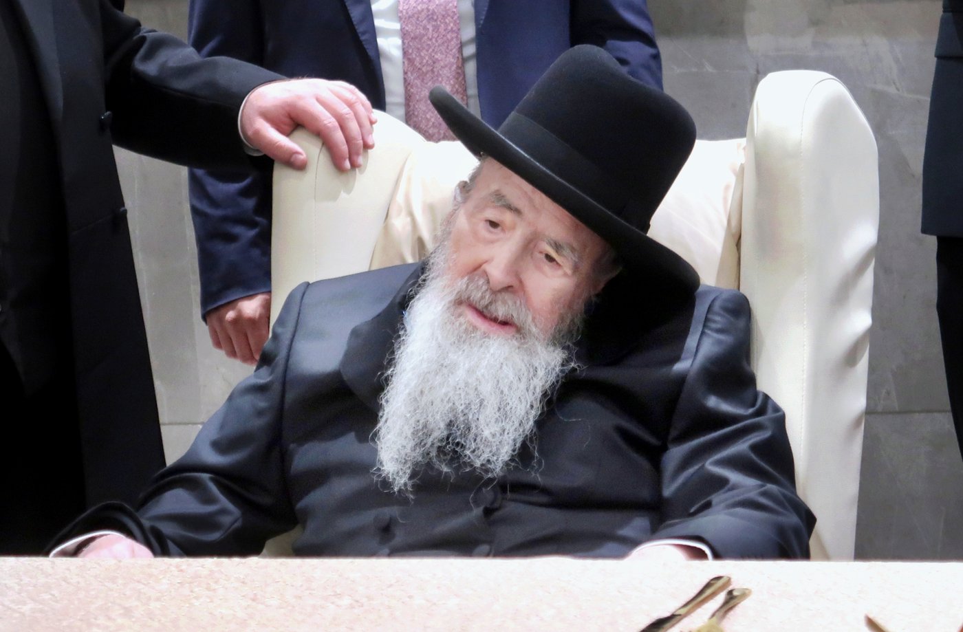 שמחת נישואי נכד הגאון רבי יהודה עדס