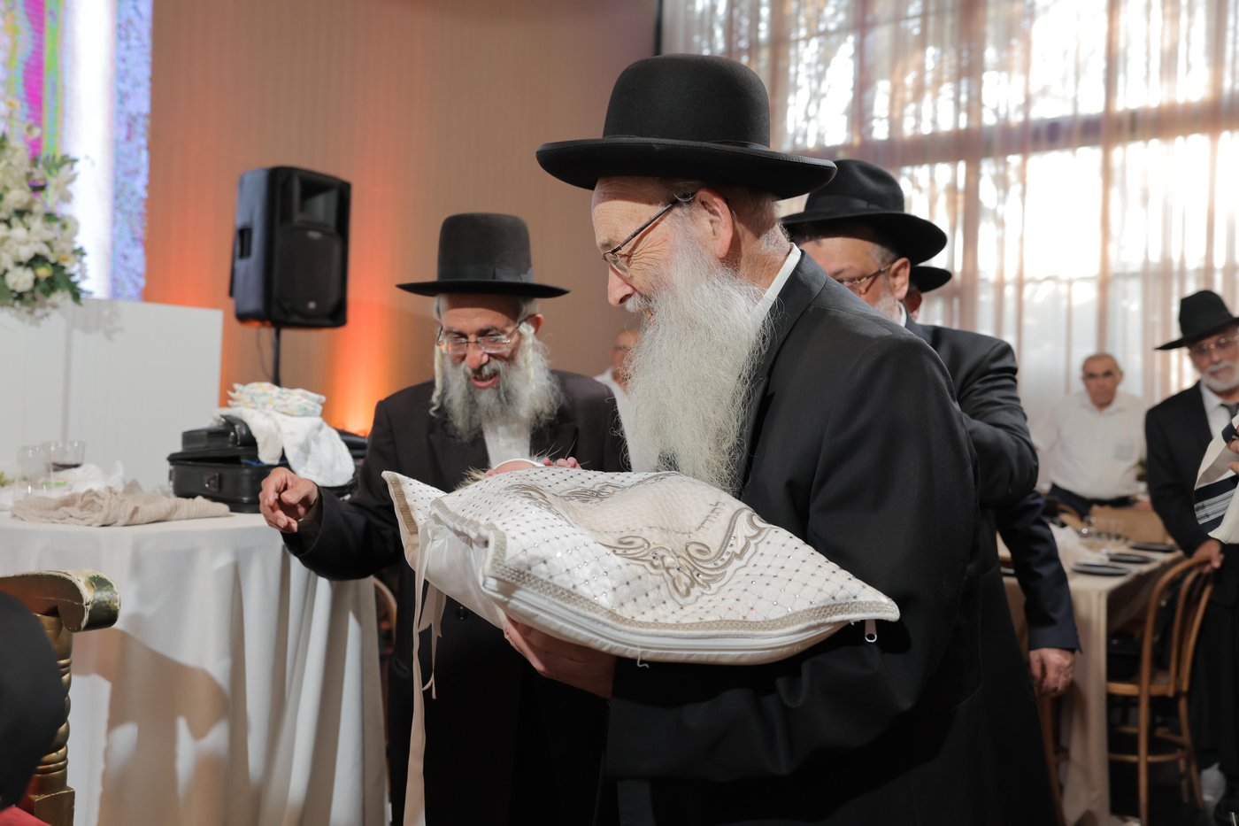 שמחת הברית מילה לנין הגאון רבי משה מאיה