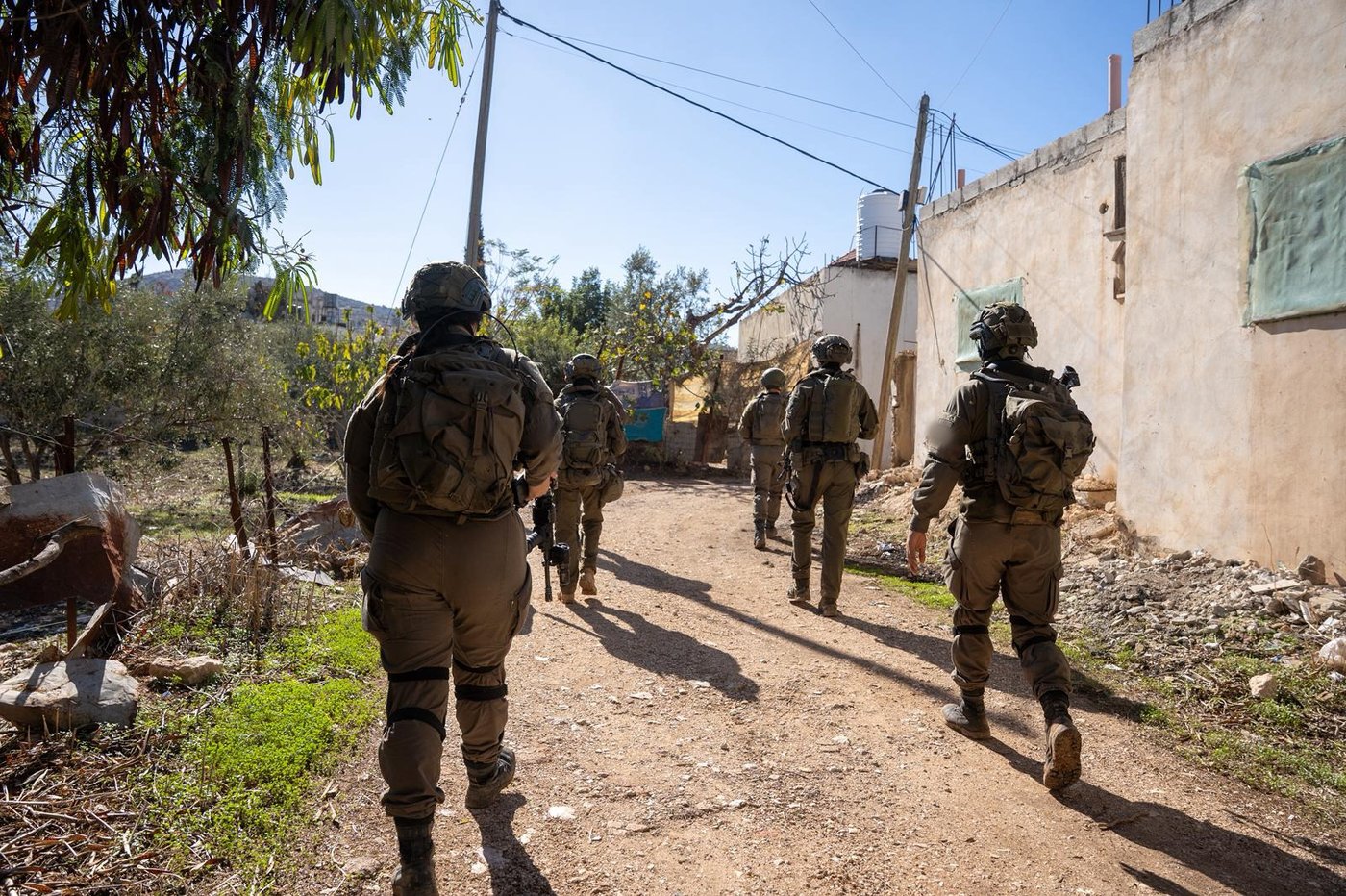 המבצע הצבאי 'חמש אבנים' ביו"ש