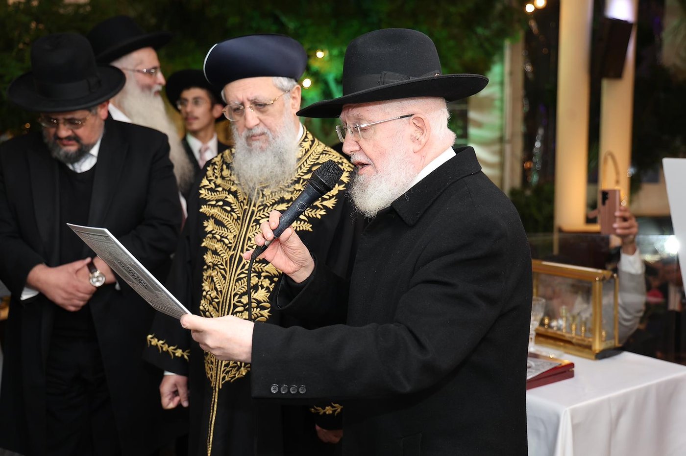 שמחת נישואי נכד הגר”מ מאזוז זצ"ל