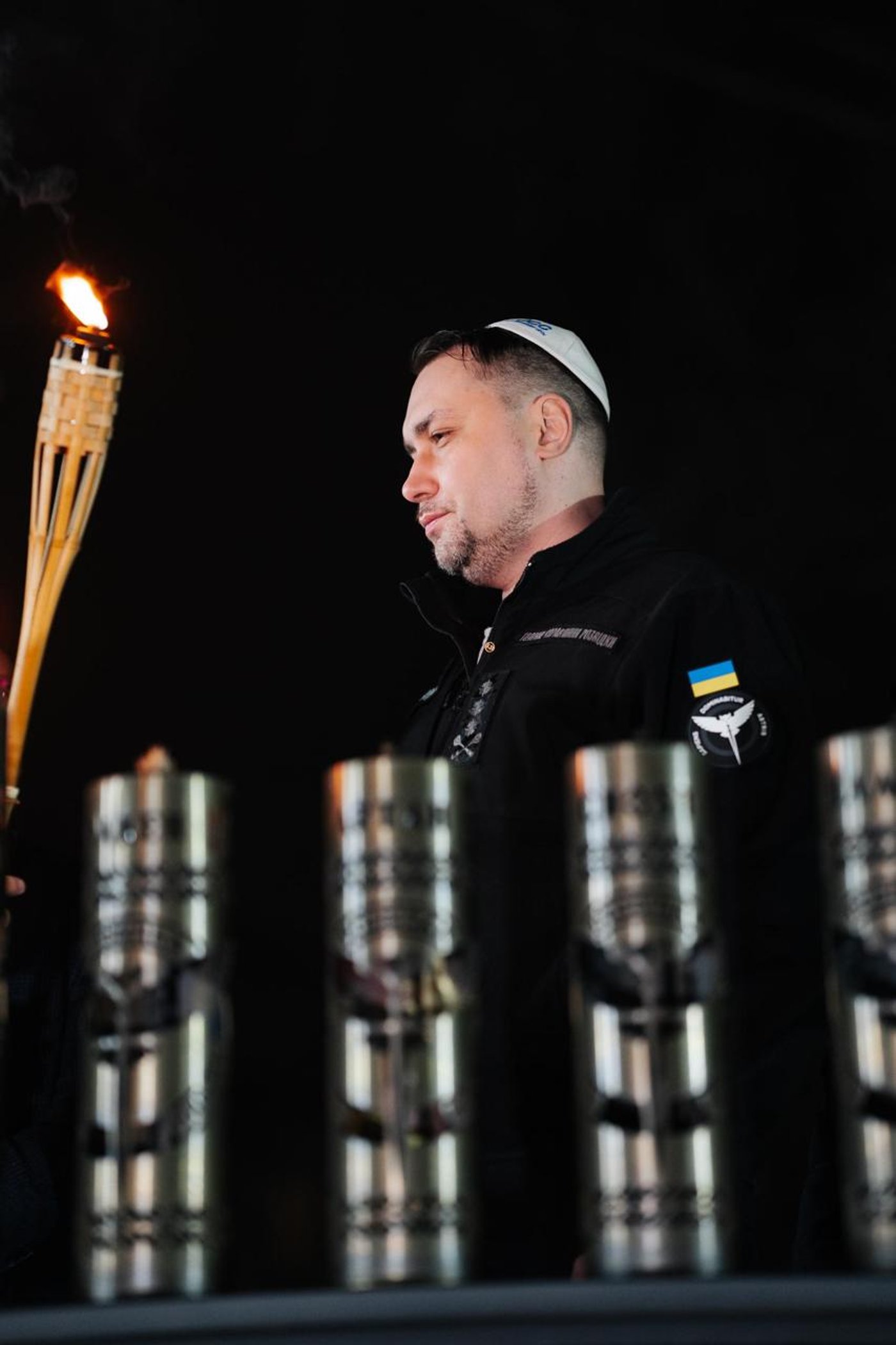 הדלקת נרות חנוכה בקייב