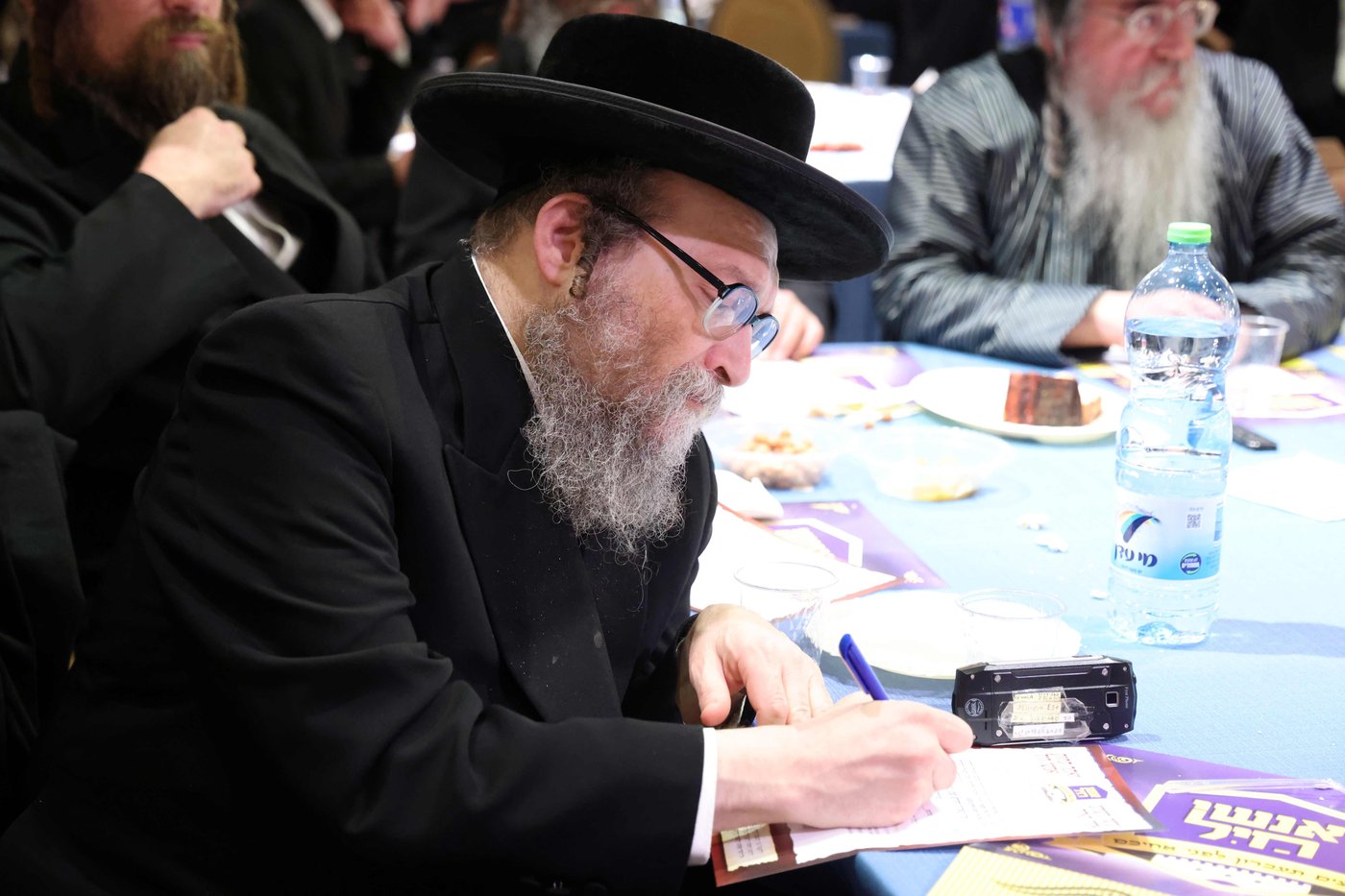 כינוס נגד גזירת הגיוס בבית שמש