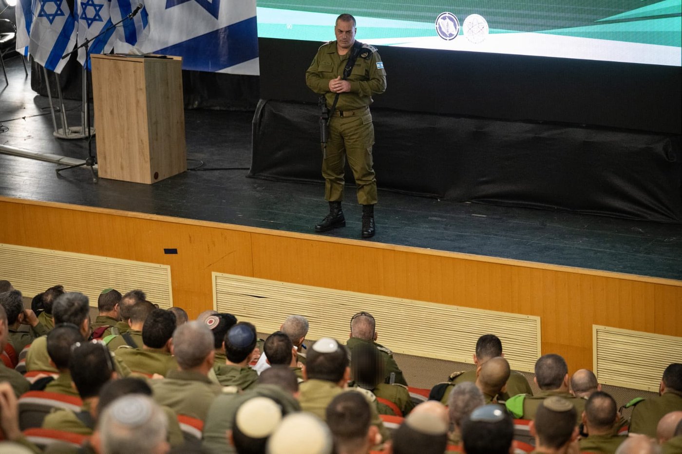 הרמטכ"ל עם המפקדים