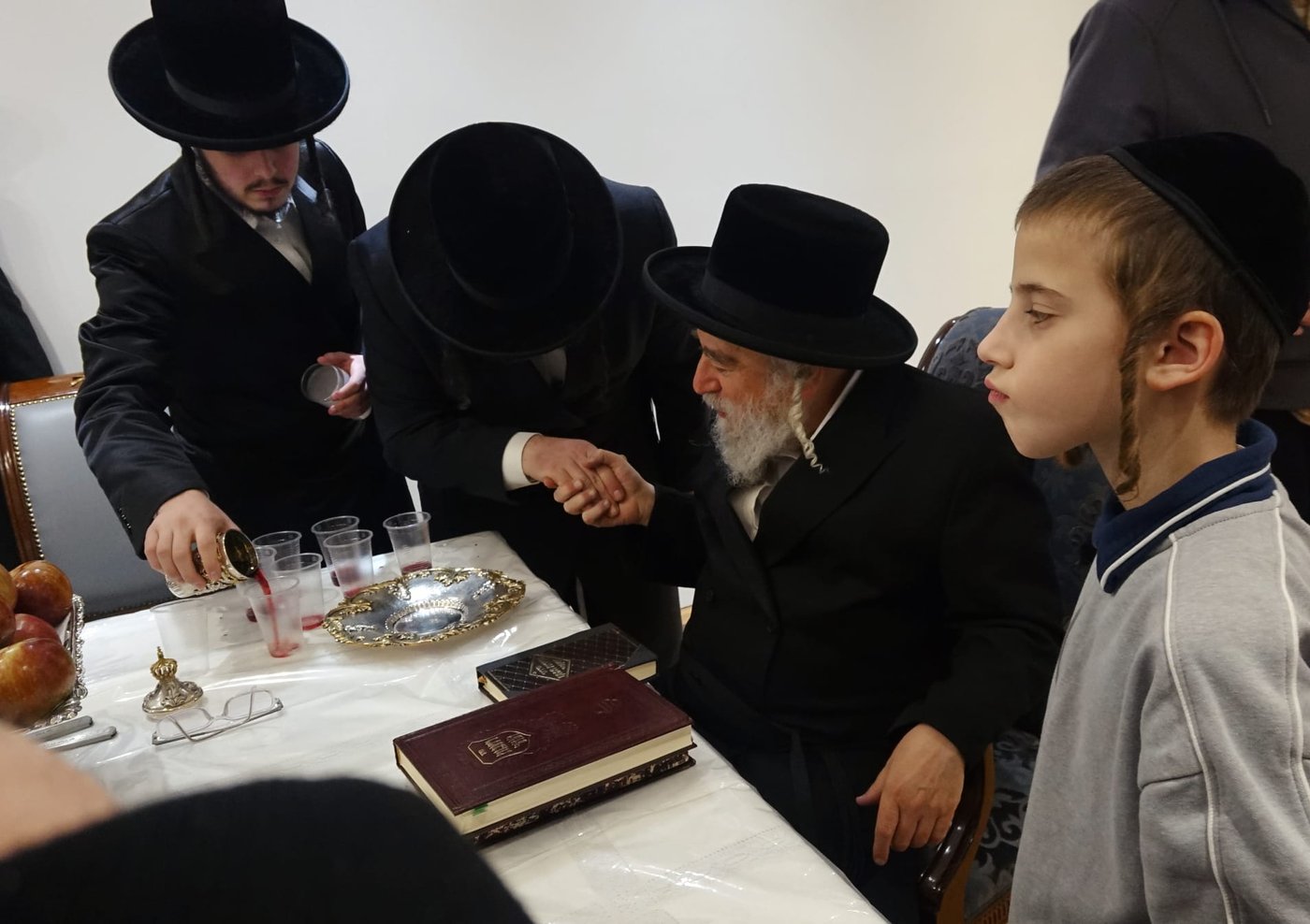 הגרי"מ ארלנגר בביקור בווילאמסבורג