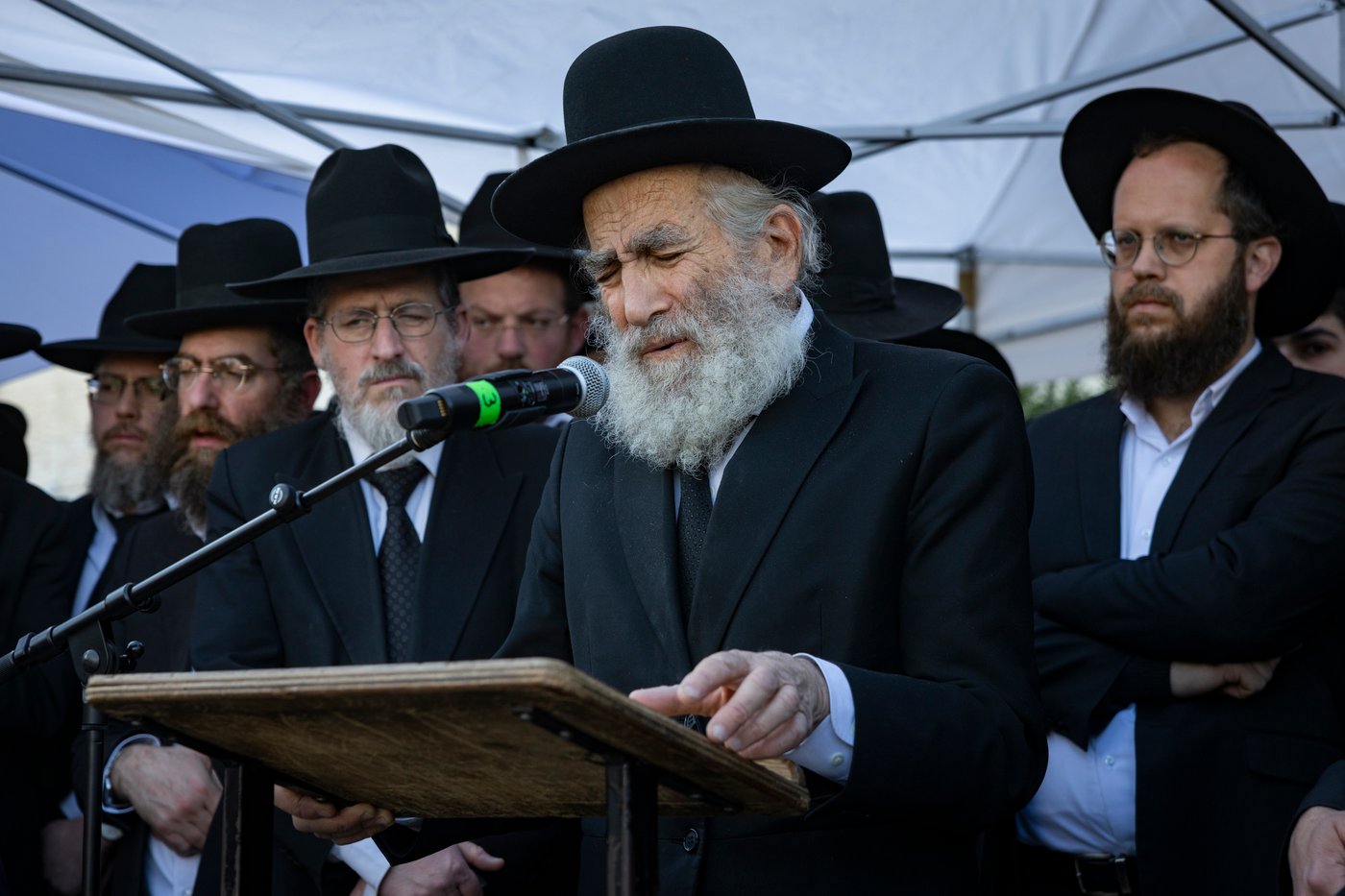 הלווית הנער החרדי יוסף אייזנטל ז"ל