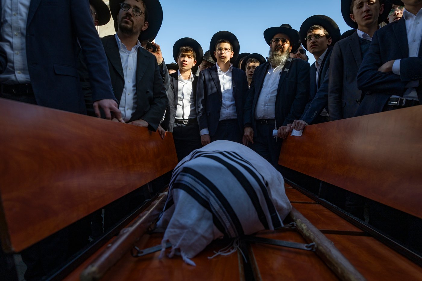 הלווית הנער החרדי יוסף אייזנטל ז"ל