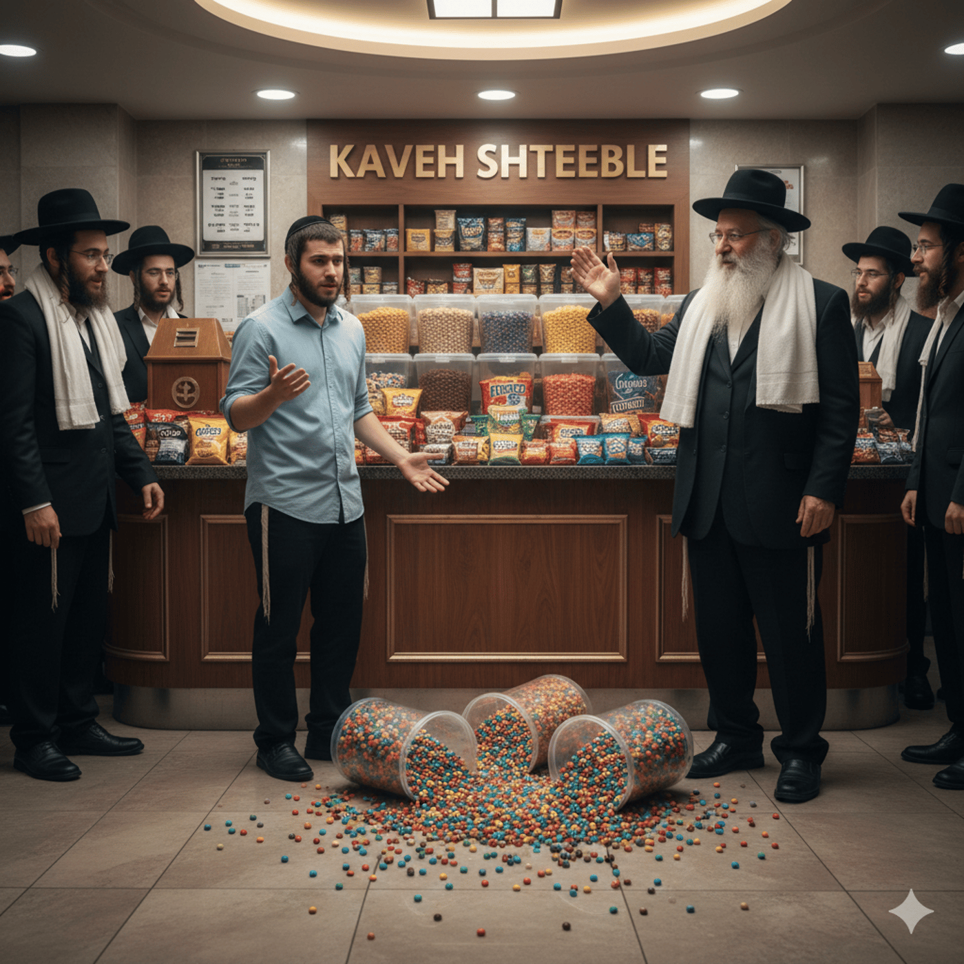 תיאור הסיפור ליד המקווה