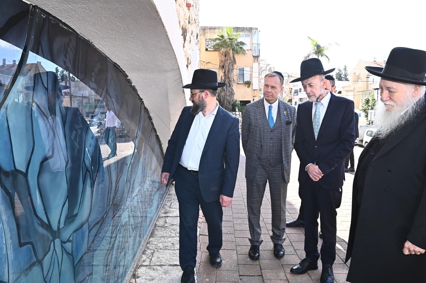 הביקור של שגריר ליטא בפוניבז'