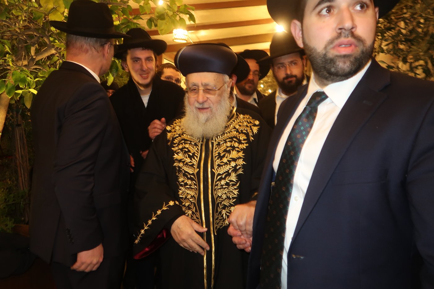 שמחת נישואי נכד הגר"מ בן שמעון