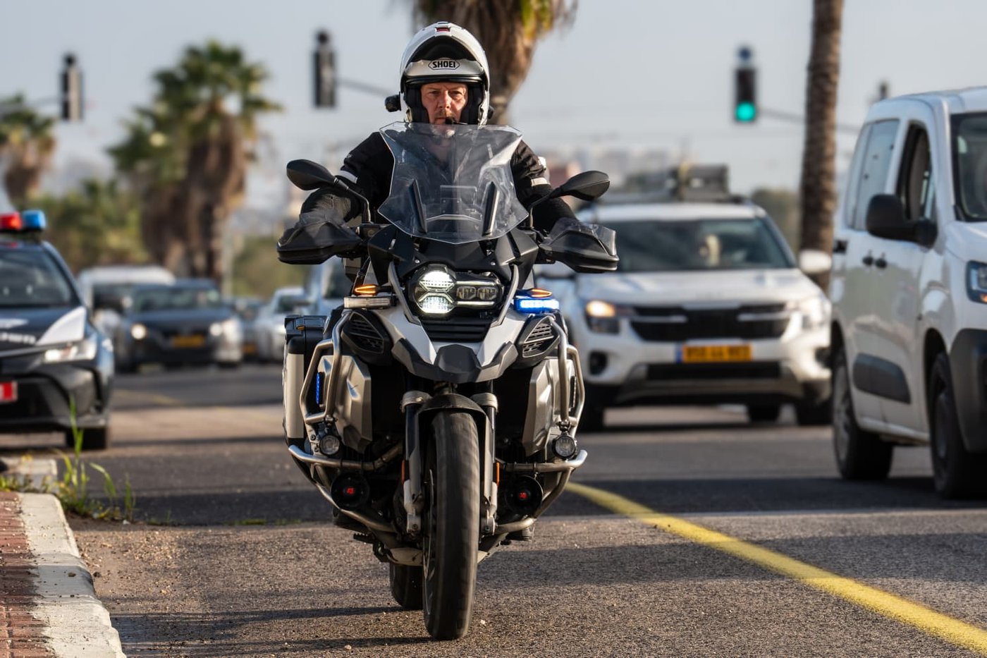 משטרת התנועה, אילוסטרציה