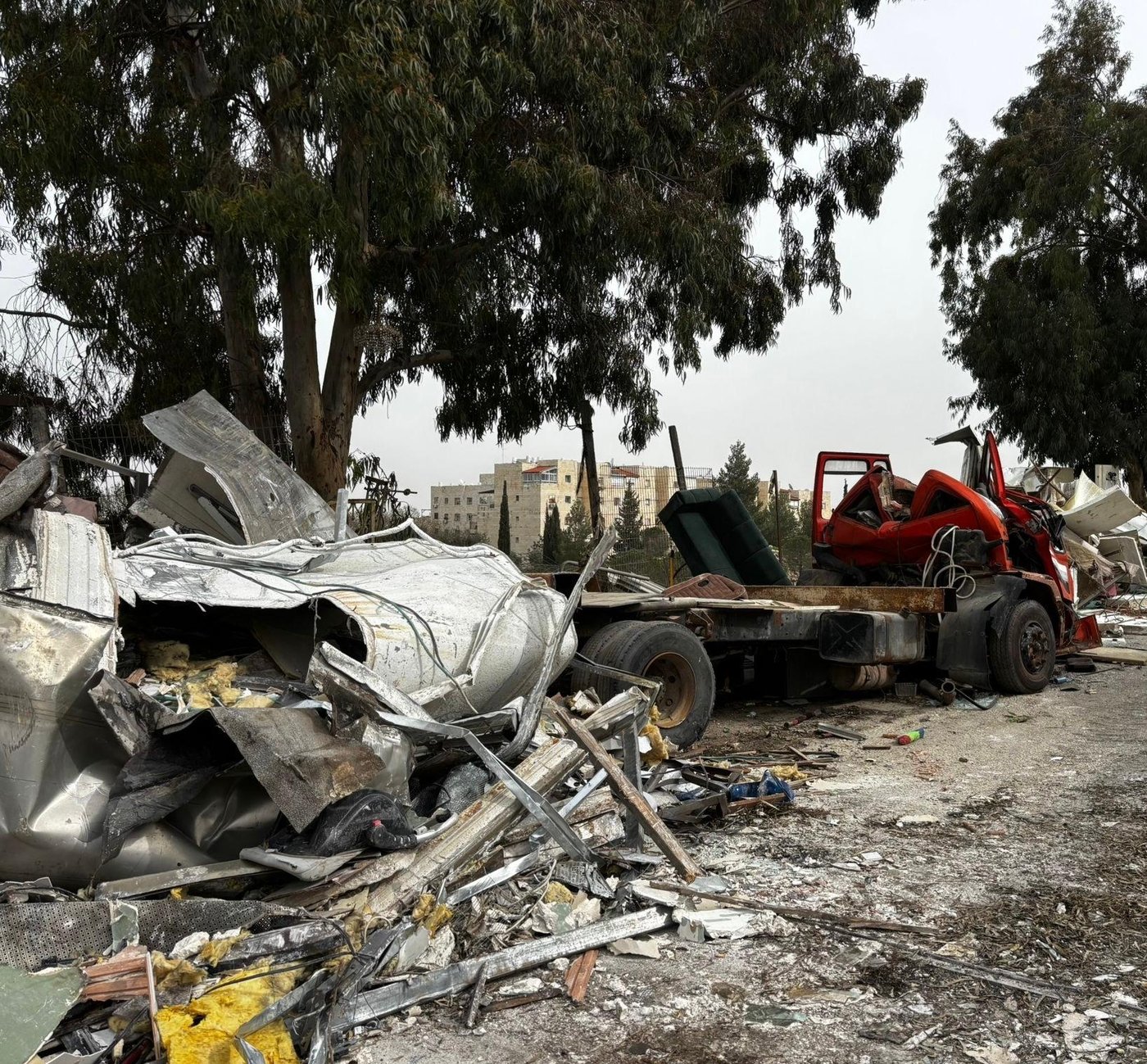 נחשף: מאיפה הגיע מיכל הסולר הענק שהידרדר לאמצע הכביש בירושלים?