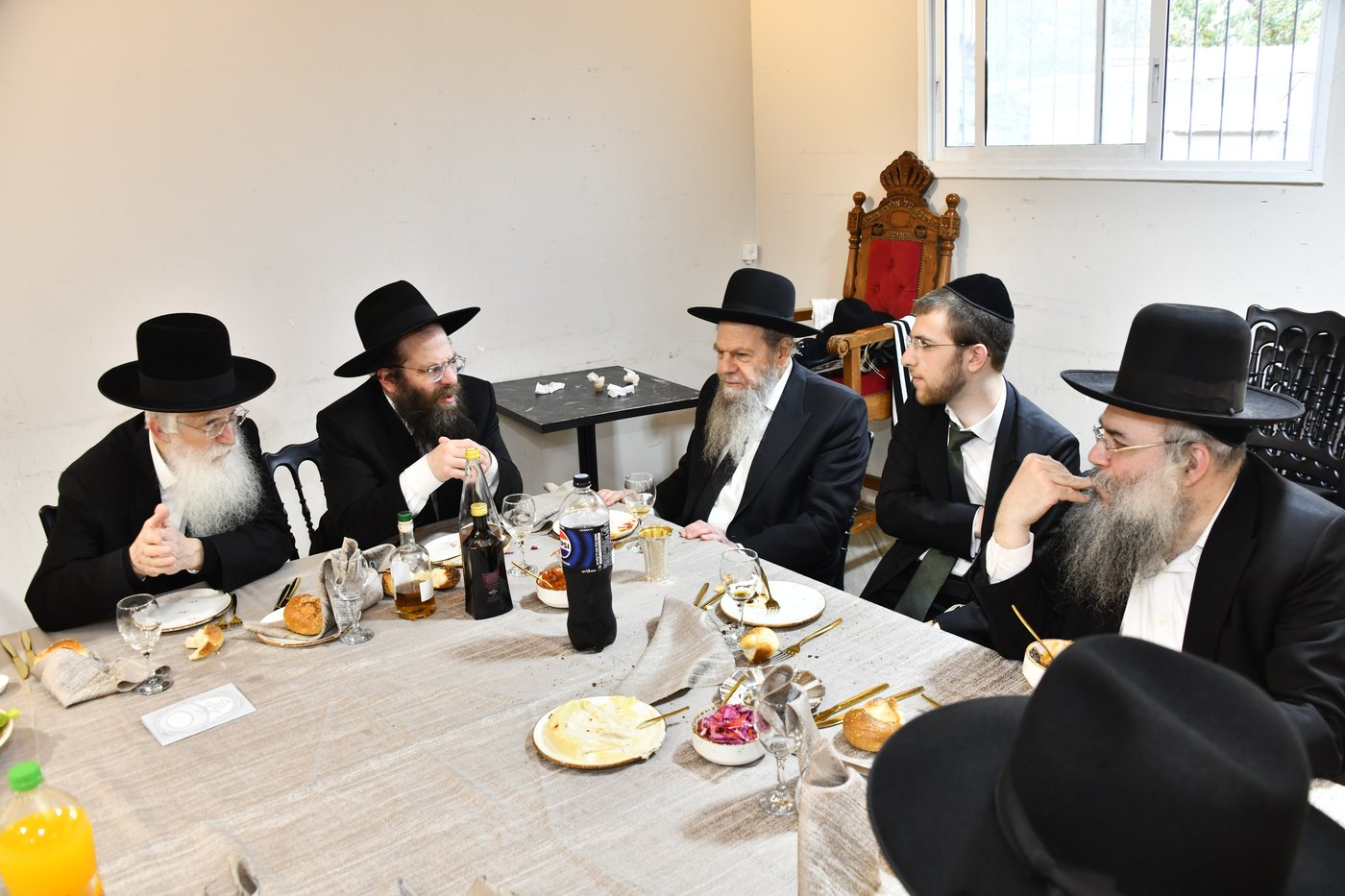 שמחת הברית לנין הגרמ"ש אדלשטיין ונכד הגרי"ש קנייבסקי