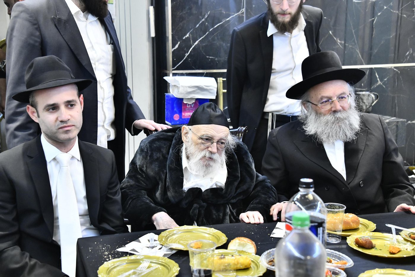 שבע ברכות לנכדת הגר"מ גריינמן