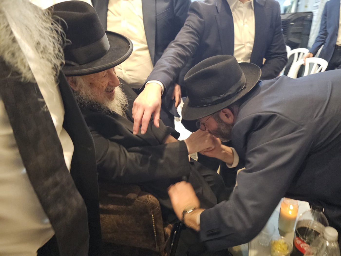 ניחום אבלים אצל יוסי ערבליך