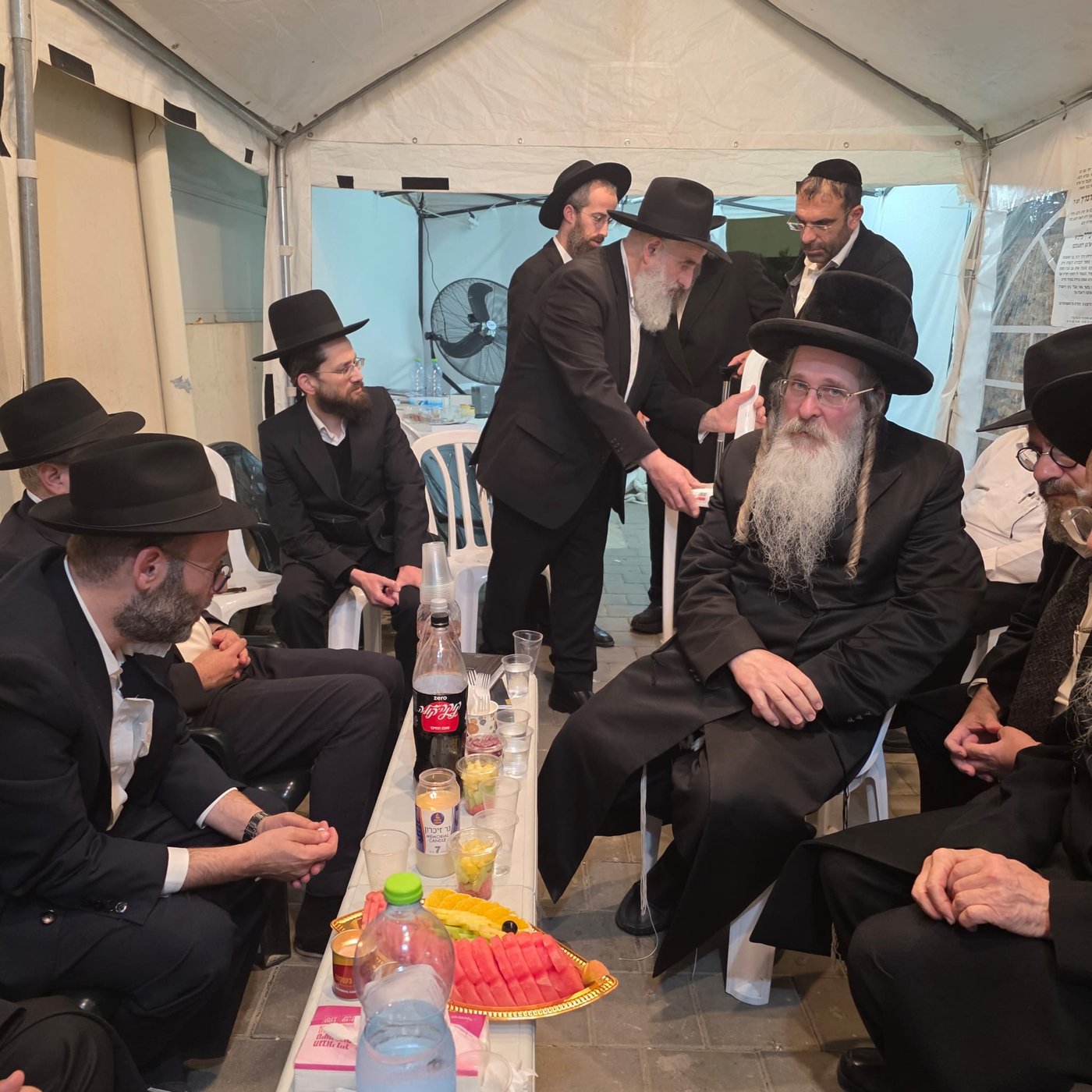 ניחום אבלים אצל יוסי ערבליך