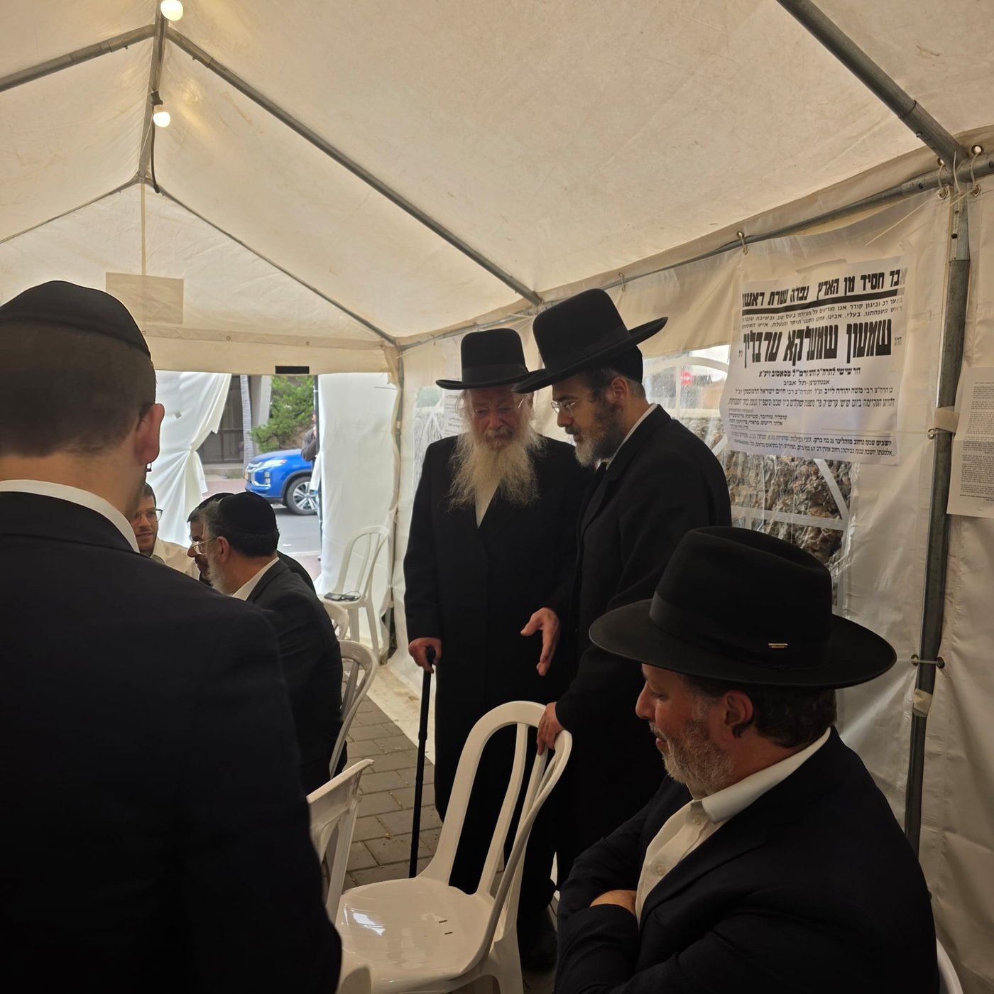 ניחום אבלים אצל יוסי ערבליך